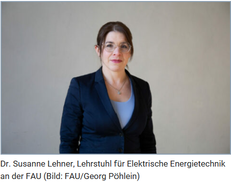 Stammtisch mit Prof. Dr.-Ing. Susanne Lehner - Lehrstuhlinhaberin Elektrische Energietechnik
